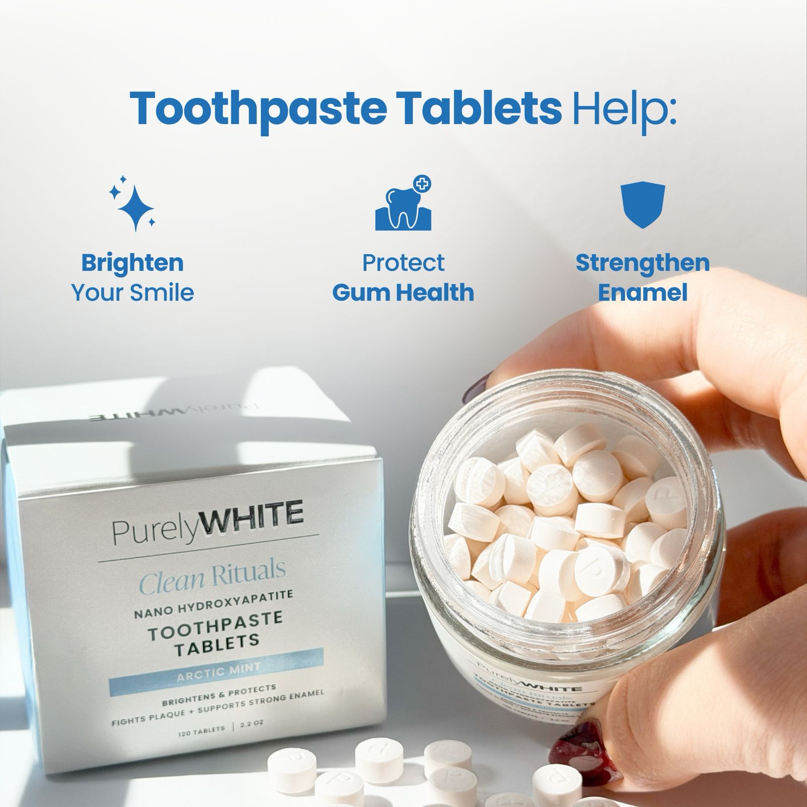 Clean Ritual™ | Toothpaste Tablets – PurelyWHITE DELUXE