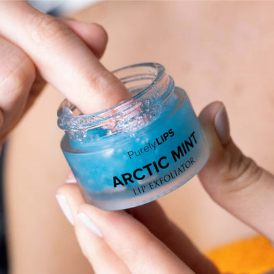 Arctic Mint Lip Scrub - PurelyWHITE DELUXE