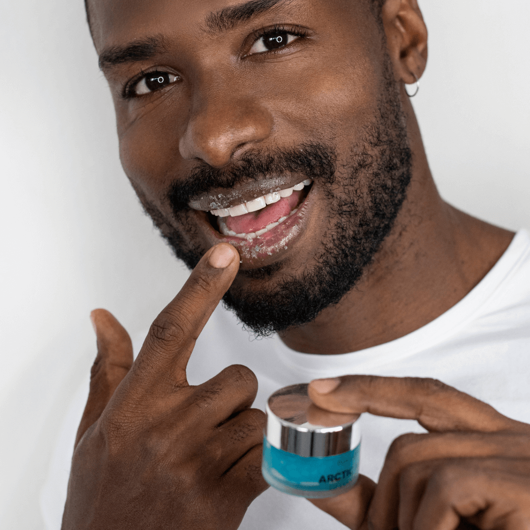 Arctic Mint Lip Scrub - PurelyWHITE DELUXE